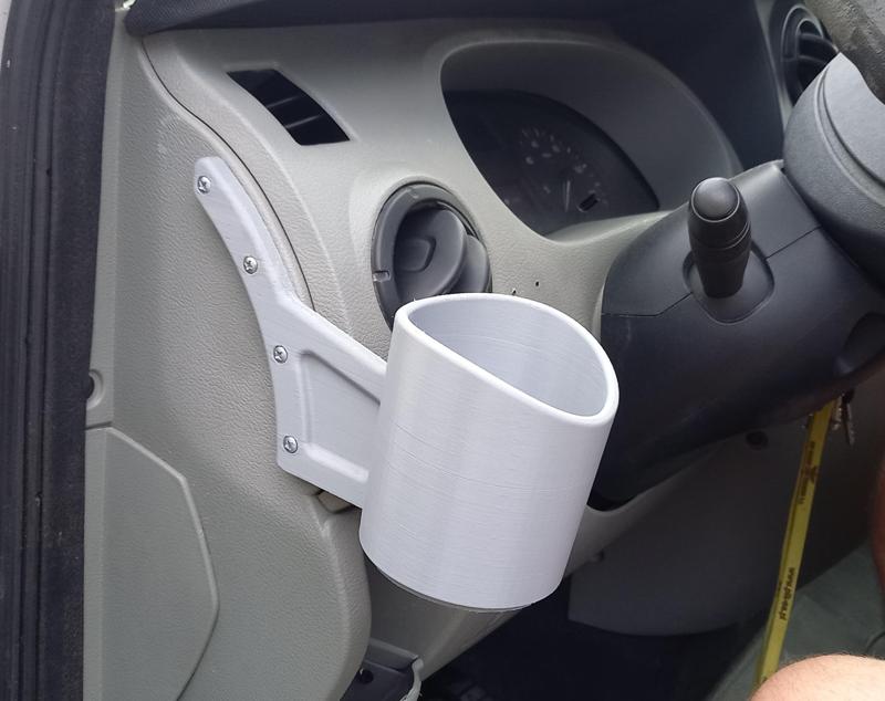 Renault master cup holder