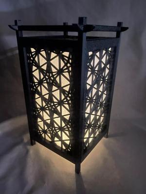 Kumiko Japanese Shoji Lantern - Kasane-Rindou