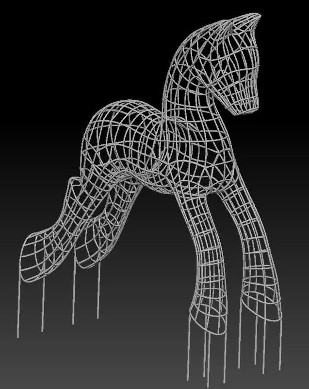 Garden figure PONY