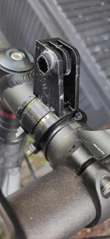 GoPro bike stem mount