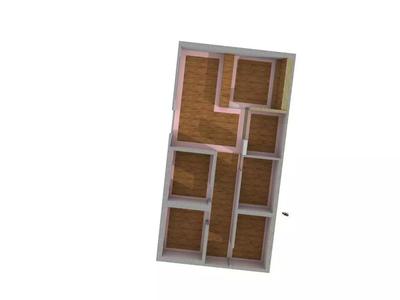3d floor plan of room