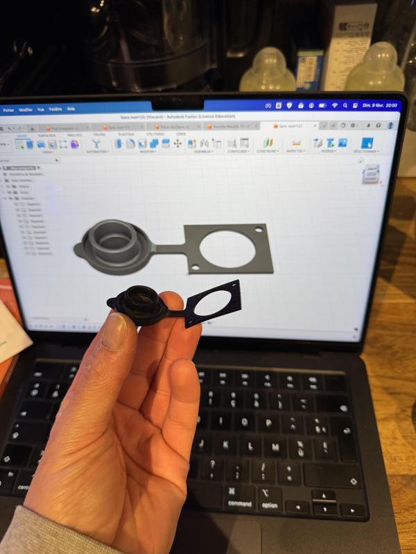 Elops 900E Decathlon charging connector cover