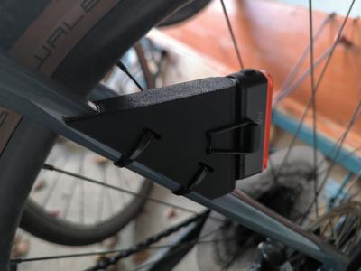 Rear light holder frame for Canyon Grizl CF SL 8 gravel bike