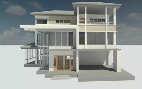 simple 3d house