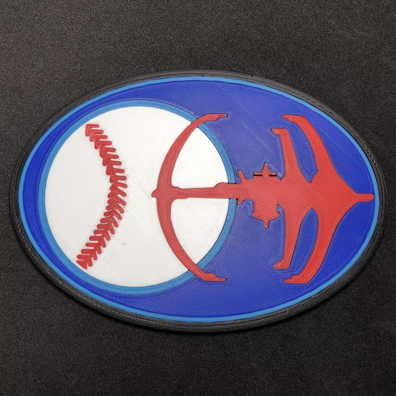 Star Trek Deep Space Nine Niners Baseball Team Logo