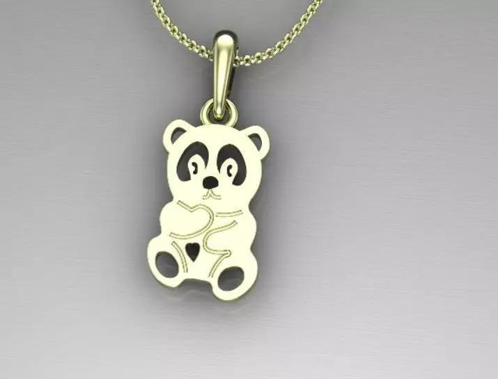 panda pendant