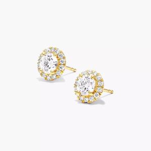Halo diamond earrings 45