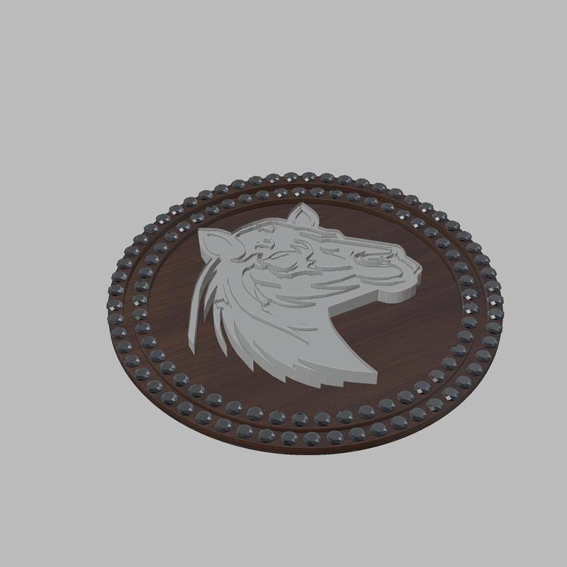 Horse Medallion - Animal Medallion
