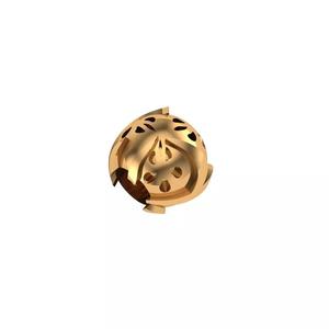 Jewelry gold plated ball