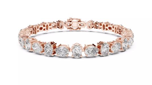 Tennis Bracelet 3dm stl renders Animation video details