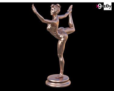 Sculpt Yoga pose - Lord of the Dance Pose (Natarajasana)