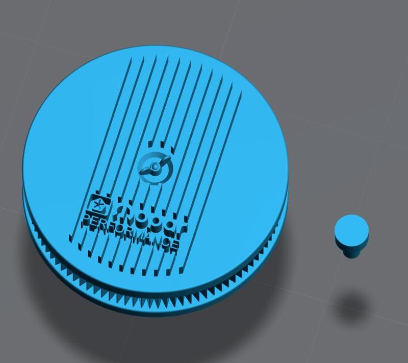 1/24 Mopar Performance Single Carb Air Cleaner