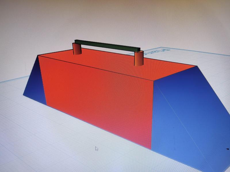 Finger Skate Module with Handrail