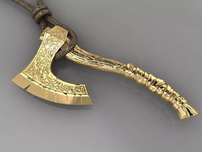 pendant poleax viking