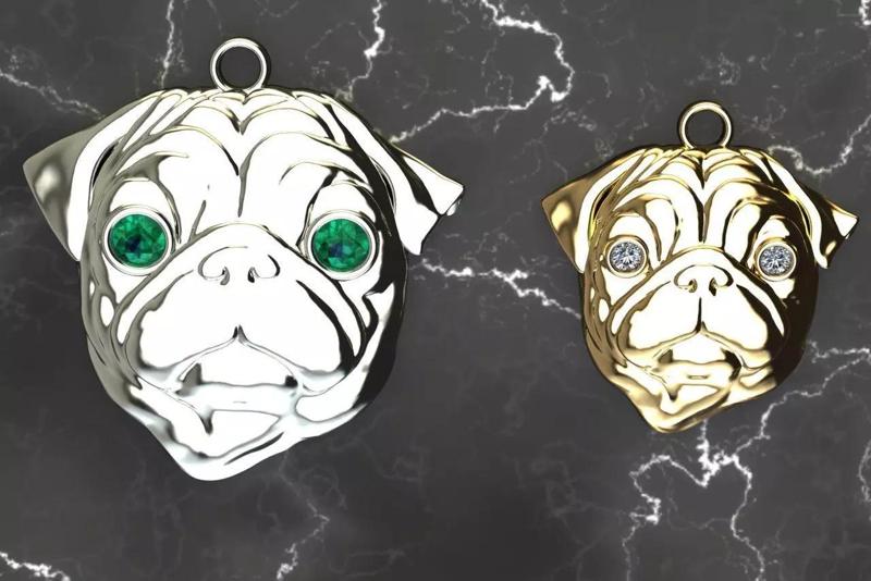 PUG Necklace