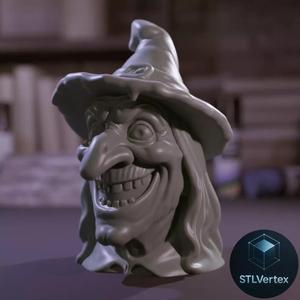 Witch  3D Printable Model