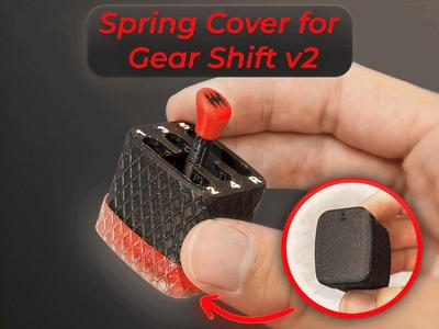 Spring Cover for Gear Shift Fidget Toy v2