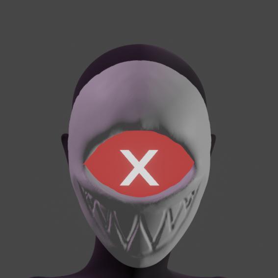 cherry bomb realistic mask