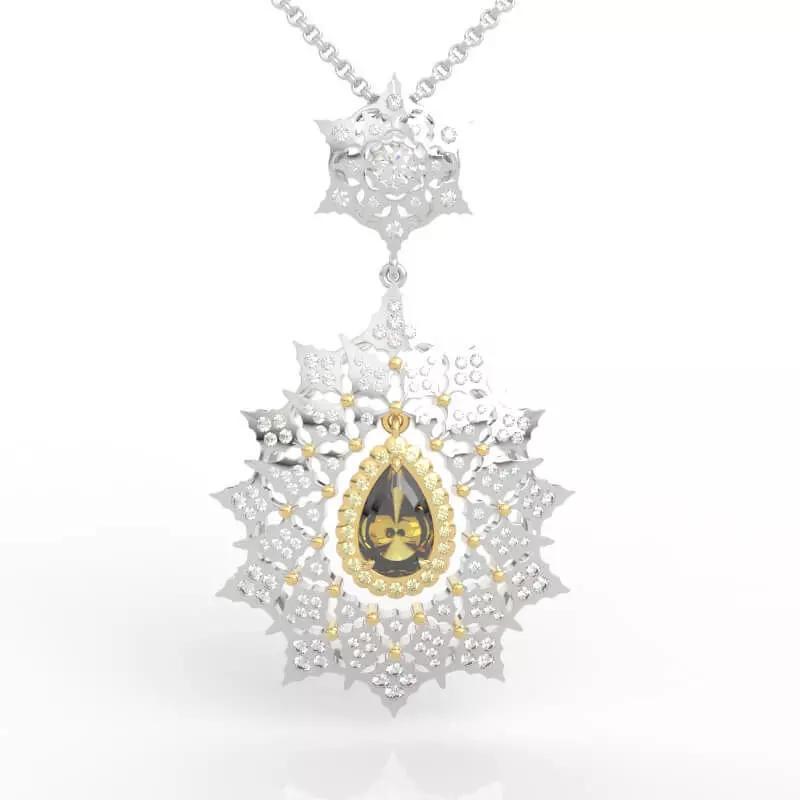 Victorian Gemstone Pendant