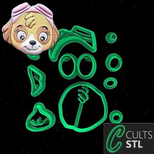 CORTADOR - SKYE - PATRULHA CANINA - 5cm