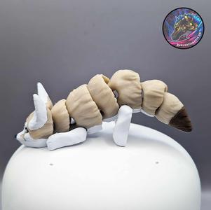 Baby Fennec Fox Keychain