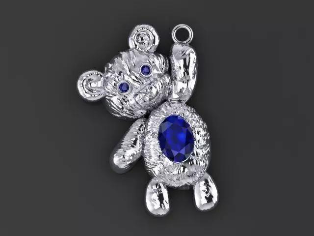 teddy pendant