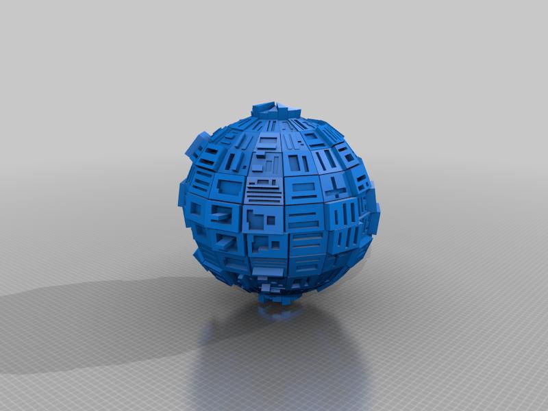 Star Trek Borg Sphere variant Ship