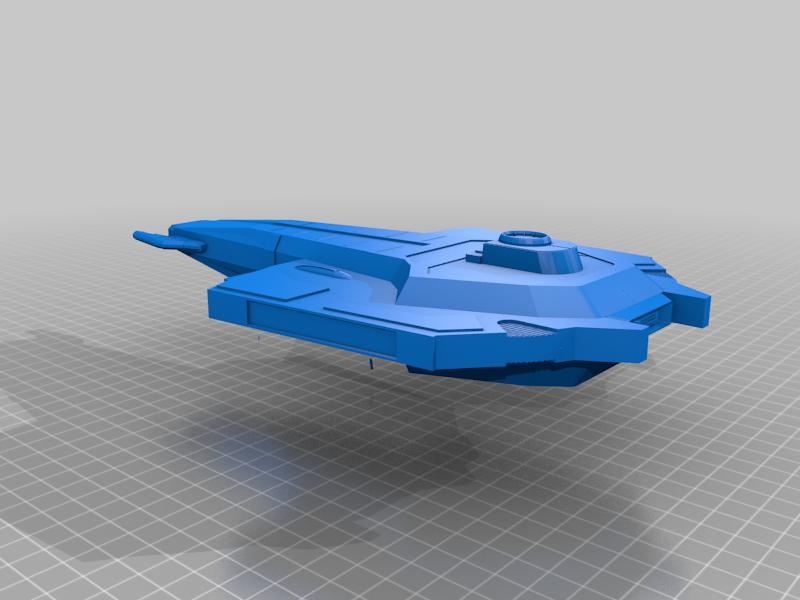 Star Trek Cardassian Damar class ship