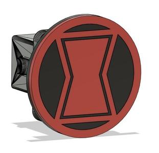 Black Widow Logo Hitch Cover