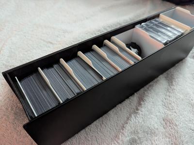 Trading Card Box Dividers and Boxes