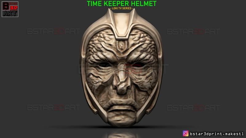 The Time Keeper Helmet - LOKI TV series 2021 - Cosplay Halloween Mask