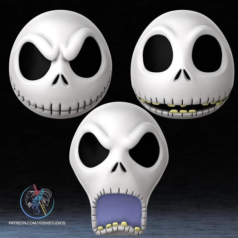 Pumpkin King Mask 3D Printer STL File