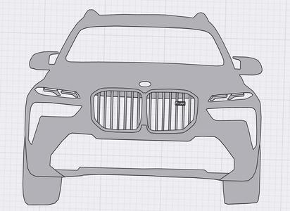 BMW X7 M60i G07 LCI key fob
