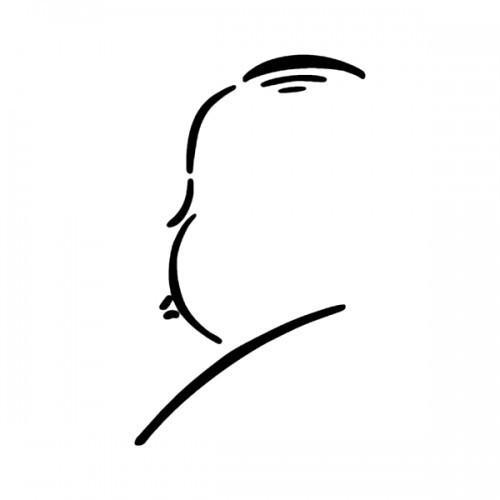 Alfred Hitchcock Silhouette