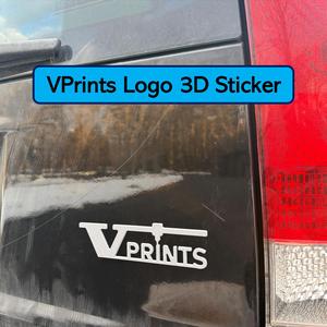 VPrints 3D Logo Emblem