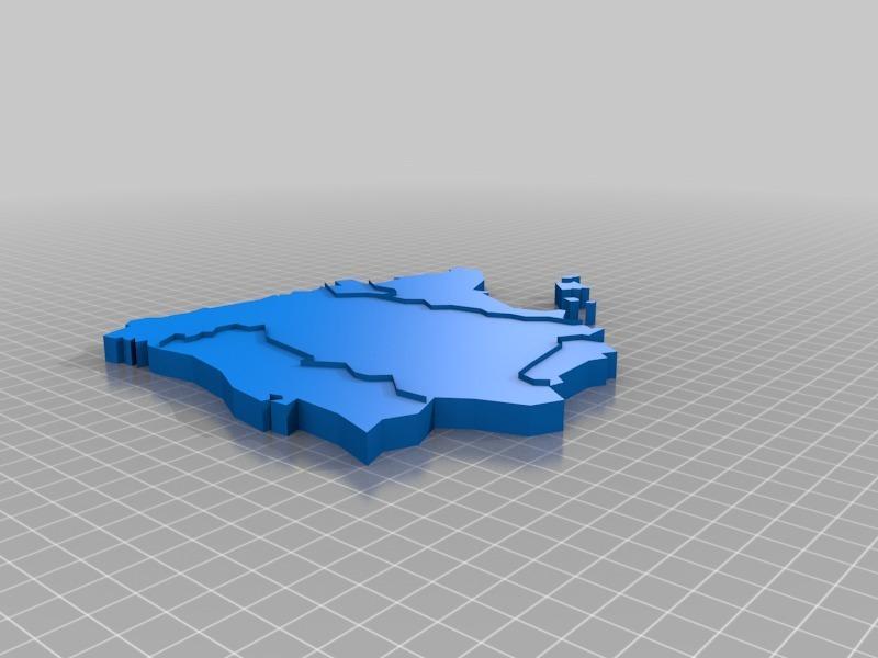 Mapa  España Reyes Católicos