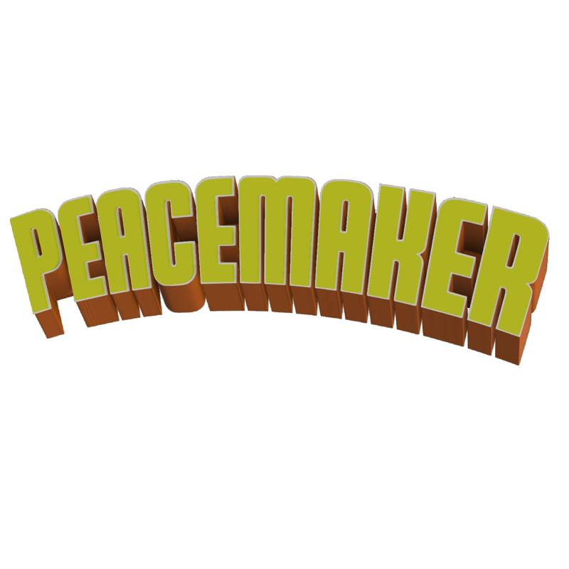 3D MULTICOLOR LOGO/SIGN - Peacemaker (season 2)