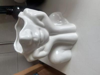 Female Torso Vase Hollowed Head for Floral Arrangements