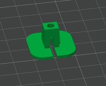 E65 plastic clip under the hood