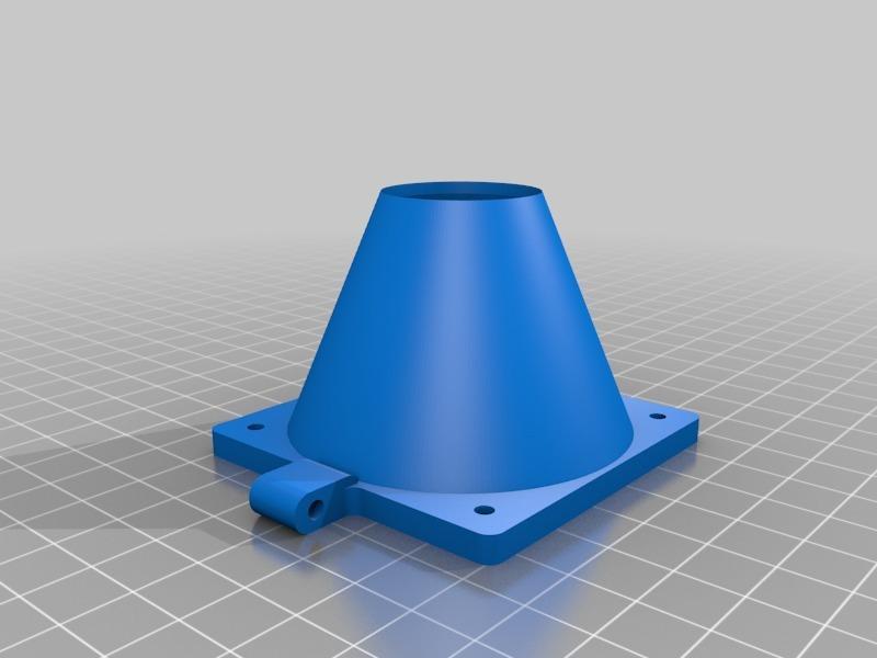 60mm fan mount for a gregs wade extruder.