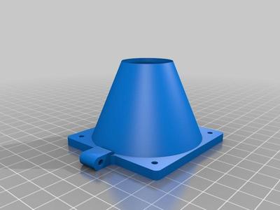 60mm fan mount for a gregs wade extruder.