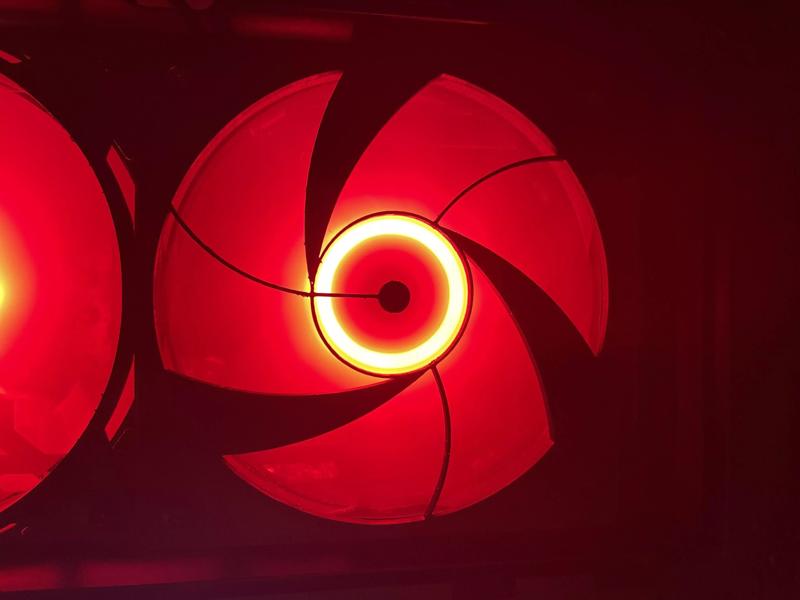 Rai Mangekyou Sharingan PC Fan Case