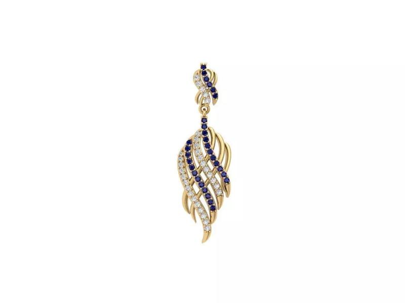 Long Antiq Earing