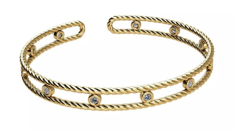 Diamonds Cable Bracelet