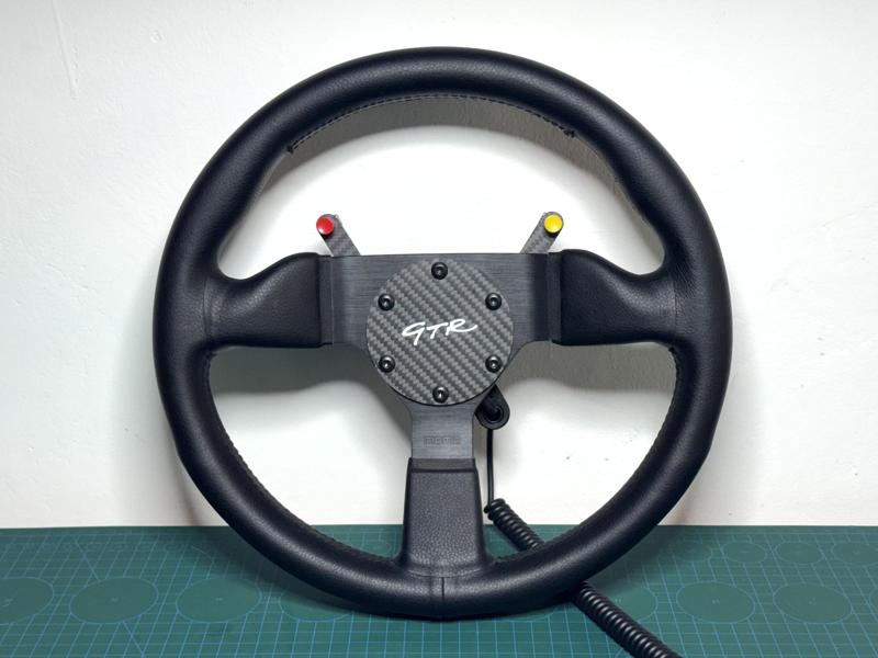 McLaren F1 GTR Steering Wheel Simracing