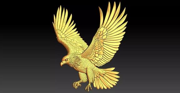 2 eagle CNC Relief Model