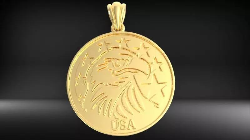 American Eagle Pendant