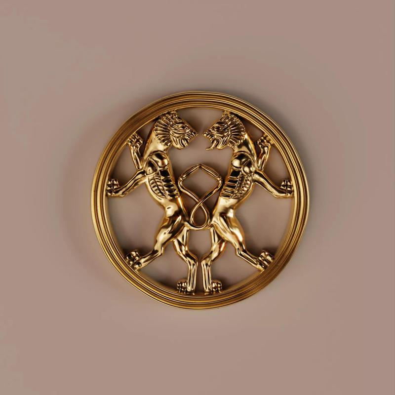 ancient achaemenid medallion
