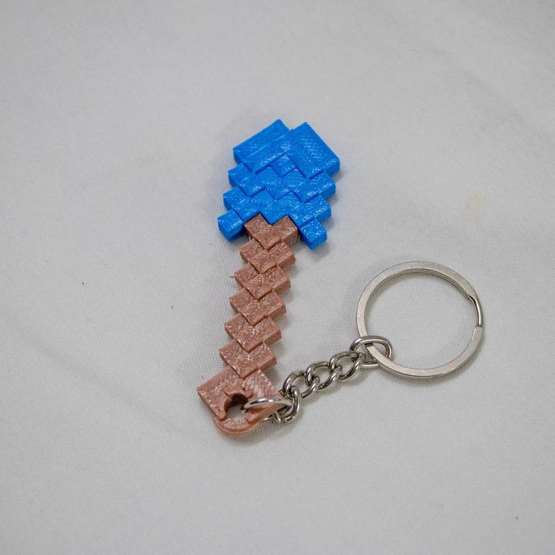 Minecraft Shovel Keyring