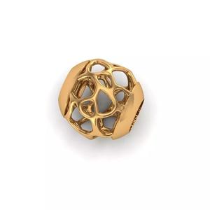Jewelry gold plated bead